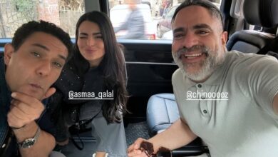 آسر ياسين وأسماء جلال يواصلان تصوير فيلم إن غاب القط 11 - Egypodcast. IMG 20250427 112721 1 - Egypodcast.