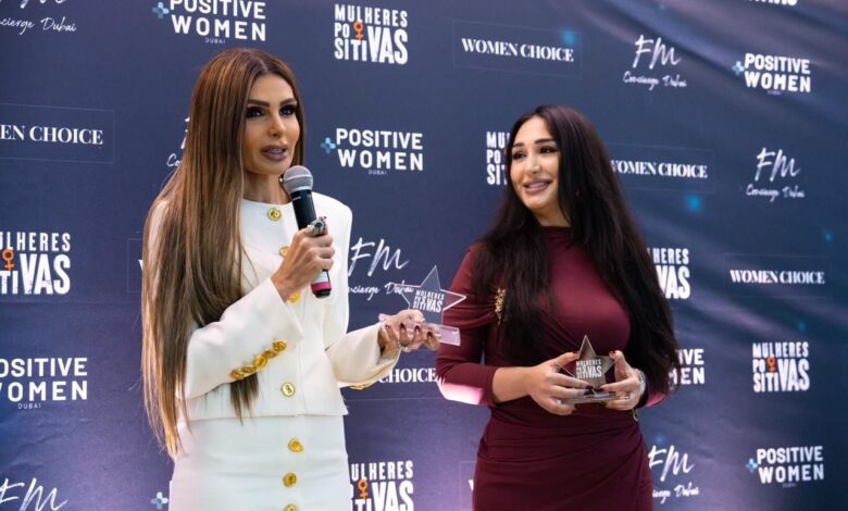 Yasmine Tharwat Honored With Positive Woman Award For Regional Entrepreneurial Impact