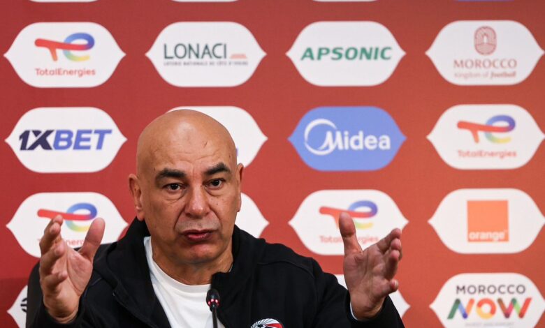 حسام حسن: نحترم منتخب بنين ونعمل تحت ضغوط إيجابية من أجل رفع اسم مصر 1 - Egypodcast. حسام حسن 4 - Egypodcast.